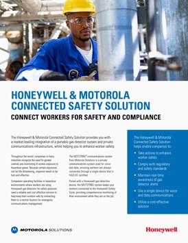 MSI Honeywell connected safety solution