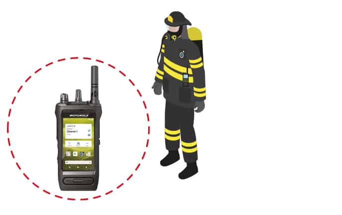 MOTOTRBO ION for fire fighters