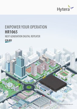 Hytera HR1065 repeater brochure