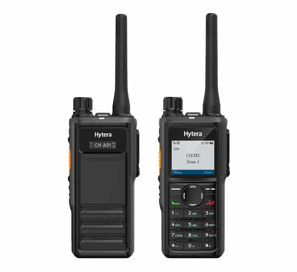 Hytera HP6 Series digital two way radios.