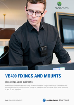 Motorola VB400 Fixings and Mounts FAQ