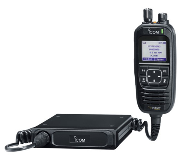 IC-SAT100M PTT mobile radio